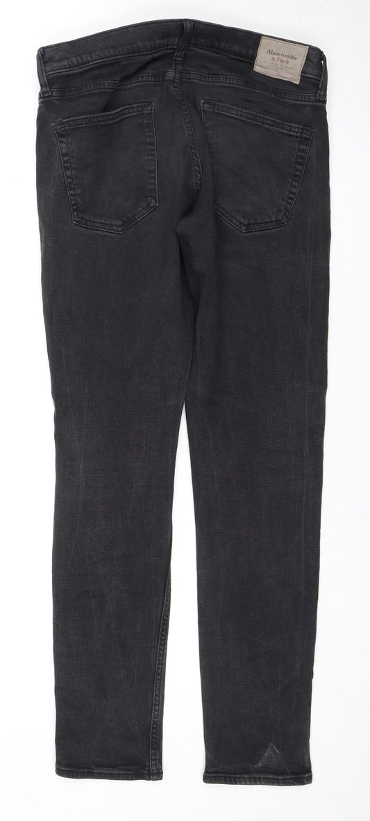 Abercrombie & Fitch Men's Black Skinny Jeans 31 32