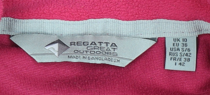 Womens UK Size 10 Regatta Red Basic Jacket