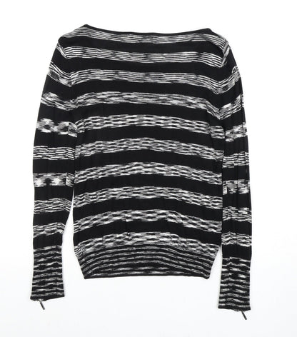 Jasper Conran Women's Black Pullover Boat Neck Jumper