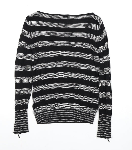 Jasper Conran Women's Black Pullover Boat Neck Jumper