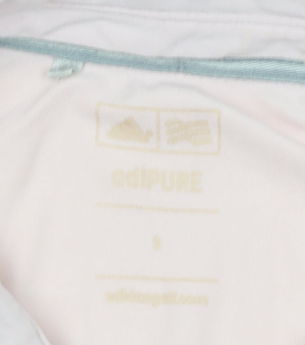 Womens UK Size S adidas Pink Basic Polo