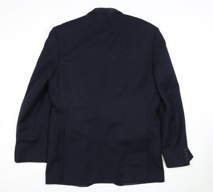 Mens UK Size 40 Centaur Regular Blue Suit Jacket