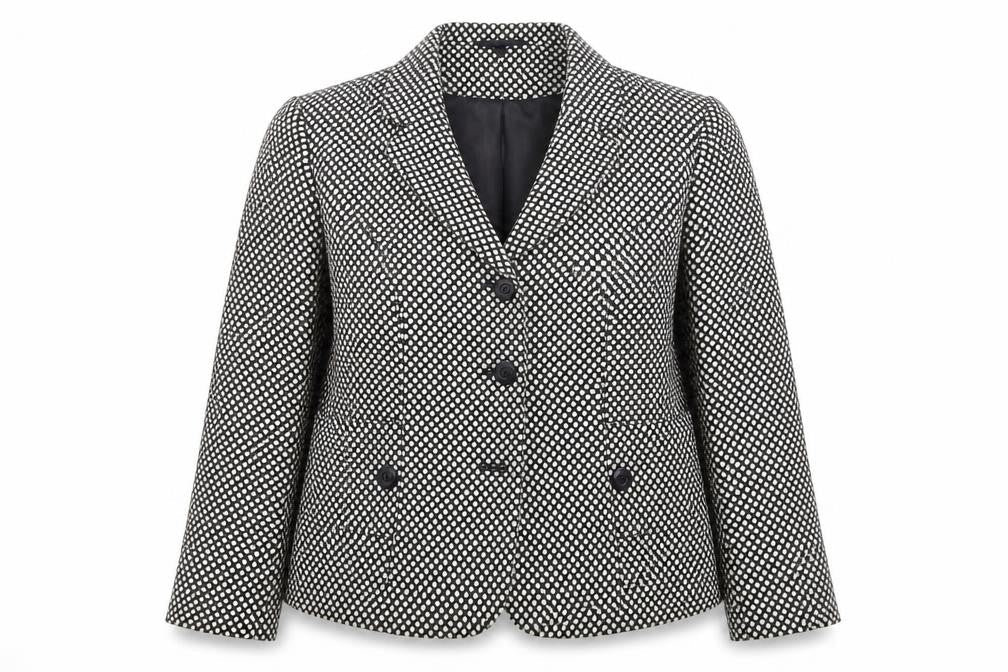 Womens UK Size 16 Eastex Regular Black Suit Jacket