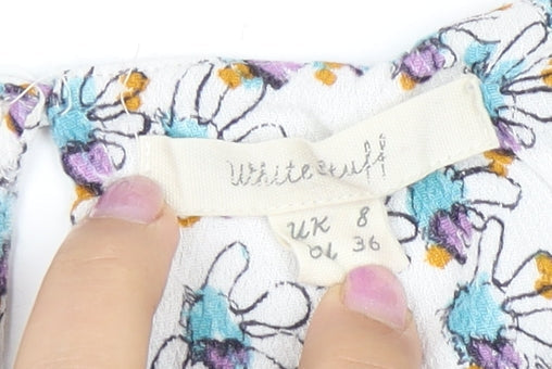 Womens UK Size 8 White Stuff Multicoloured Basic Blouse
