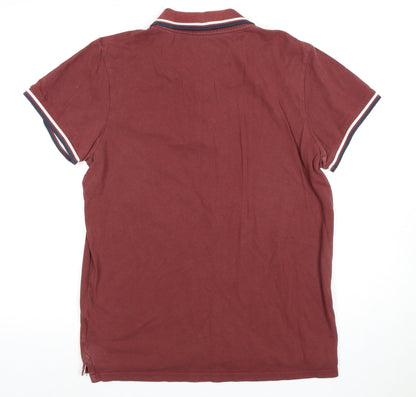Jack & Jones Men's Red L Polo Shirt