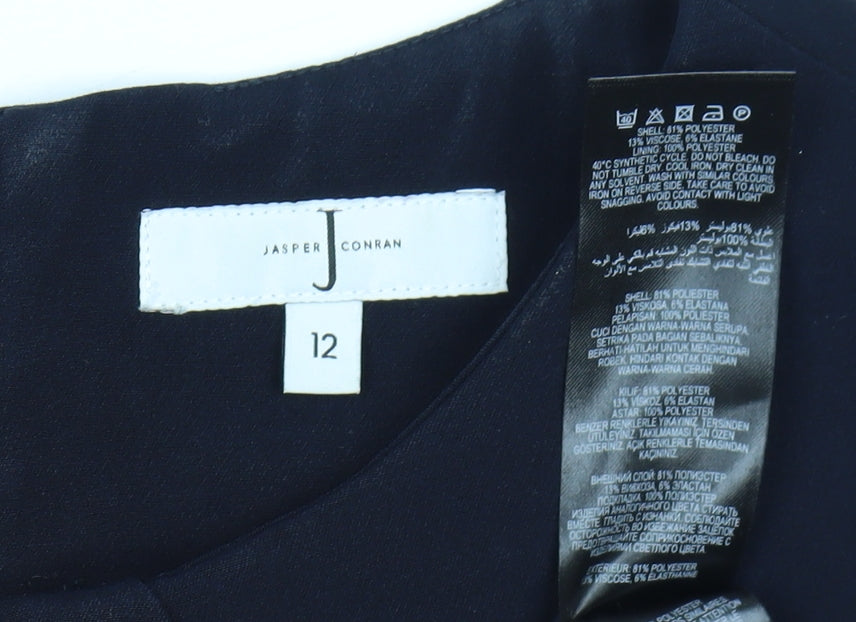 Jasper Conran Women's Black Sheath Dress Size 12