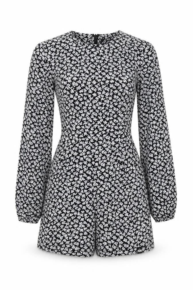 Womens UK Size XS Superdry One-Piece Black Playsuit
