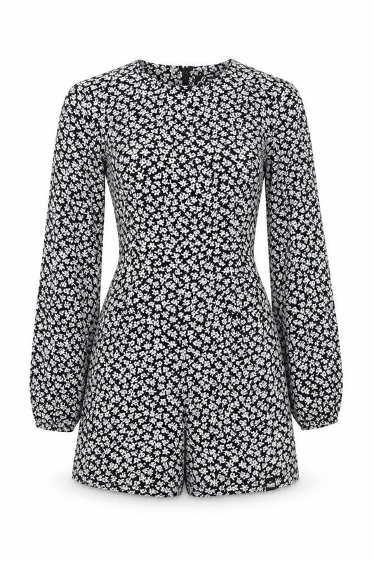Womens UK Size XS Superdry One-Piece Black Playsuit