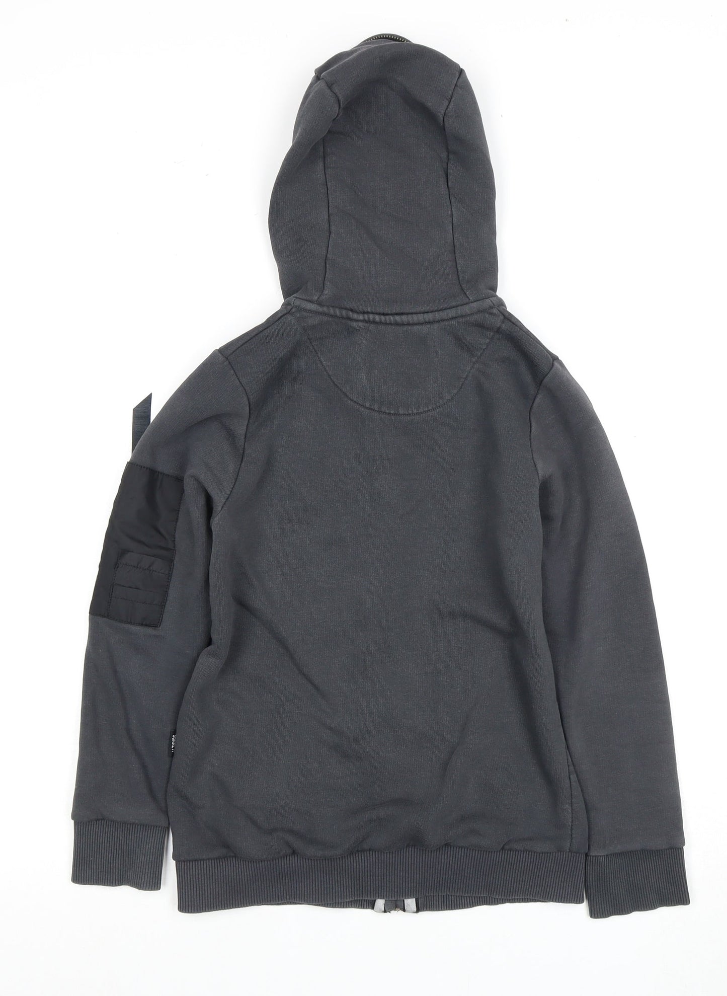 Sonneti Boys Grey Full Zip Hoodie 8-10 Years with Hood