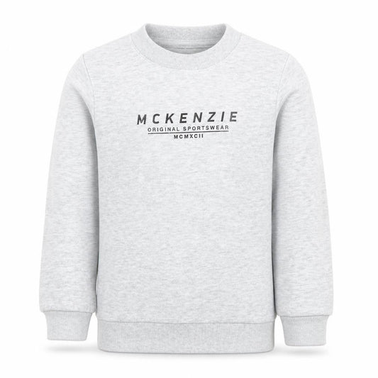 McKenzie Boys Grey Sweatshirt 7-8 Years Crew Neck