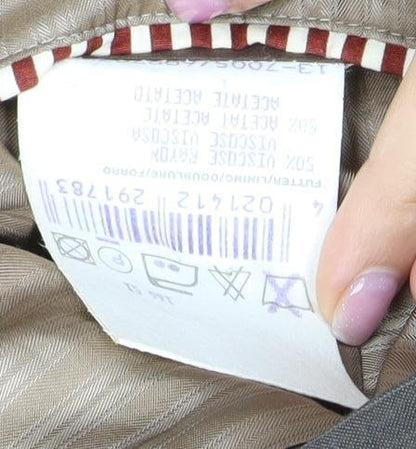 Mens UK Size 40 HUGO BOSS Regular Brown Suit Jacket