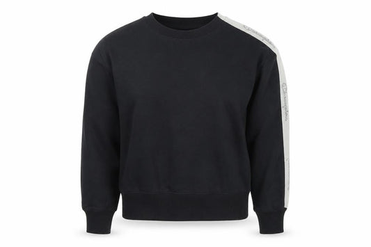 Womens UK Size S Champion Black Pullover Sweatshirt