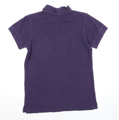 Lyle & Scott Men's Purple Polo Shirt Size S