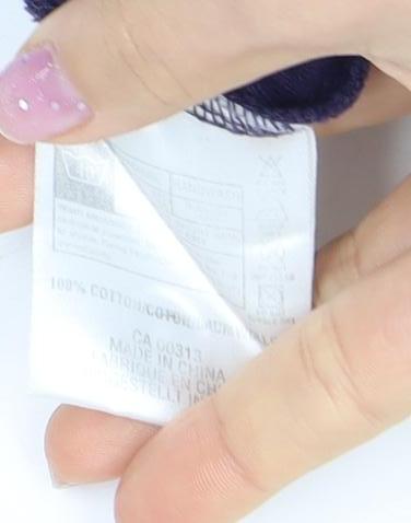 Lyle & Scott Men's Purple Polo Shirt Size S