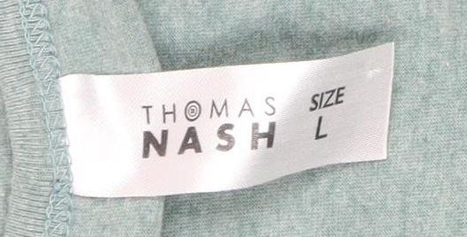 Thomas Nash Men's Green Sleeveless T-Shirt L