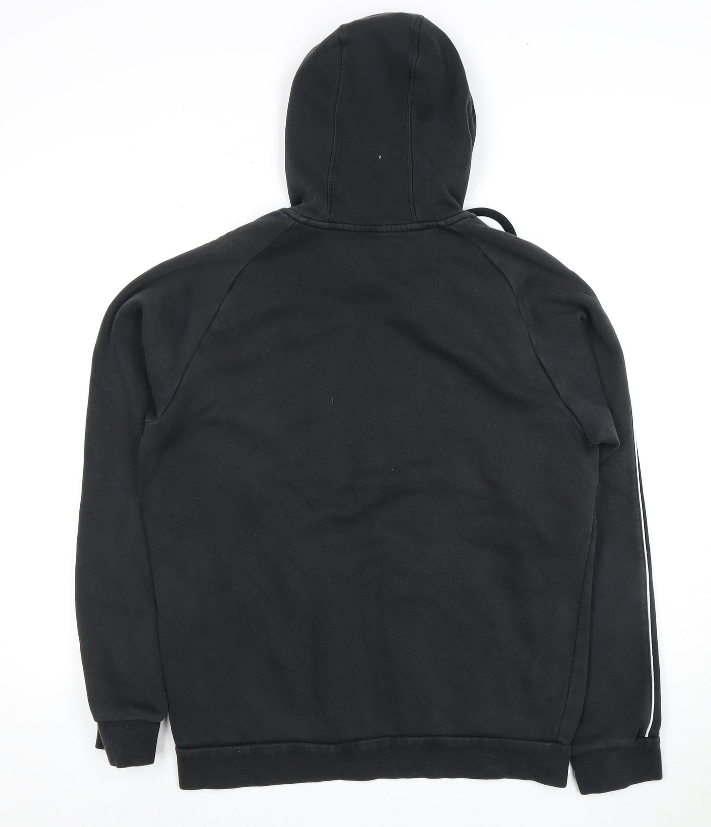 Adidas Men's Black Pullover Hoodie - Medium