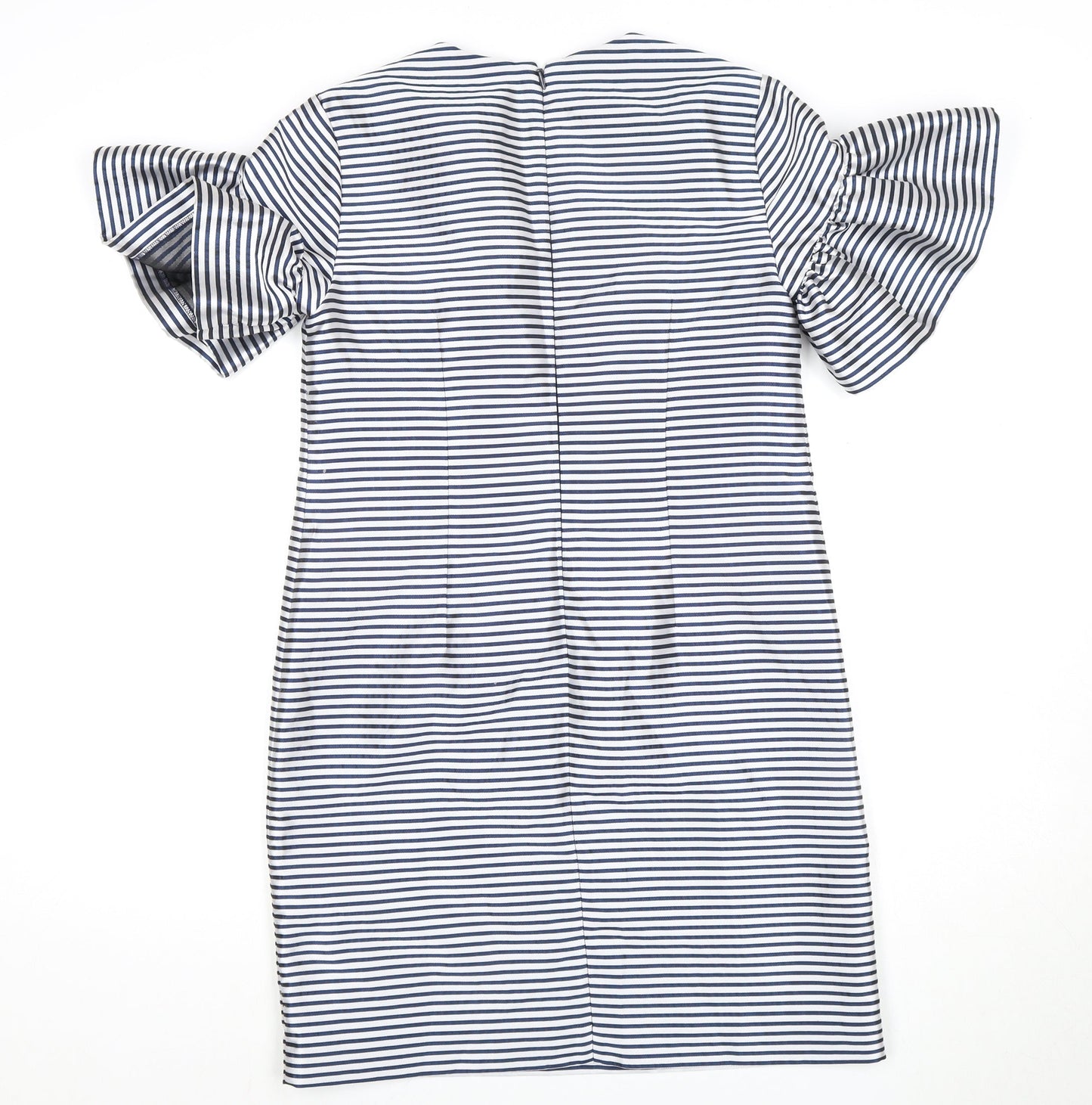 Banana Republic Women's Navy Stripe Petite Bodycon Dress