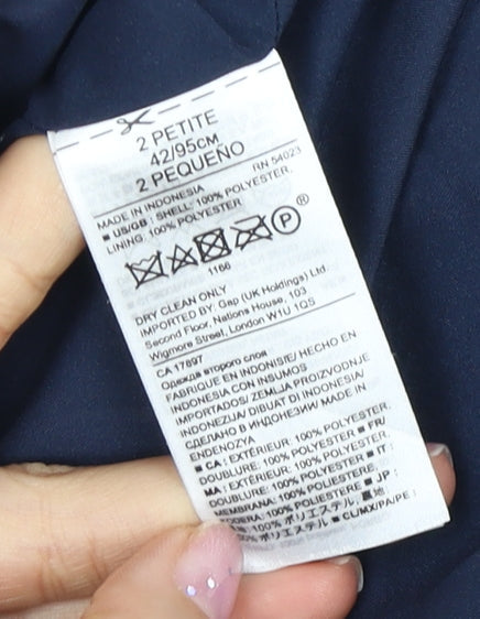 Banana Republic Women's Navy Stripe Petite Bodycon Dress