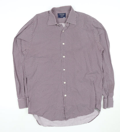 Mens UK Collar Size M Charles Tyrwhitt Smart Purple  Dress Shirt