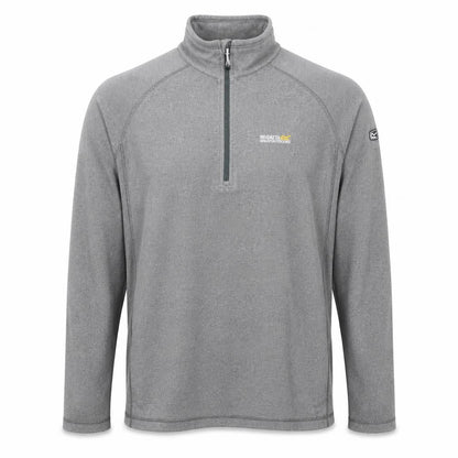 Mens UK Size L Regatta Grey 1/4 Zip Sweatshirt