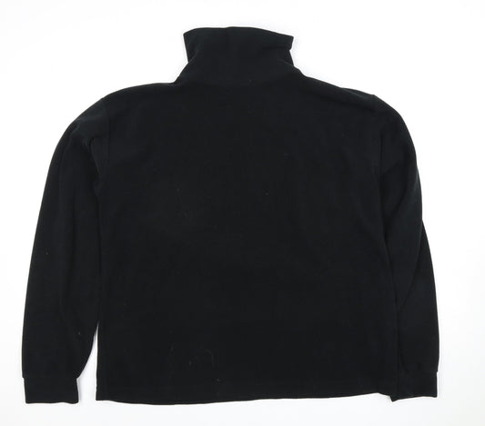 Trespass Men's Black Fleece Sweatshirt, Size M