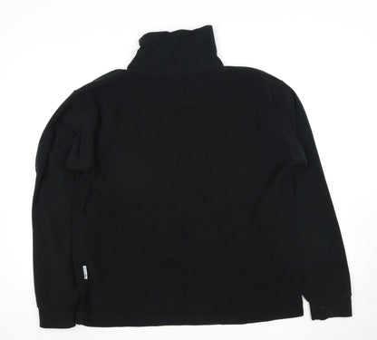 Trespass Men's Black Fleece Sweatshirt, Size M