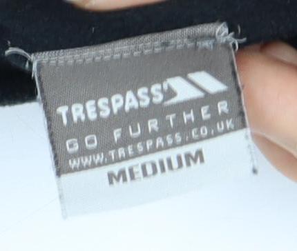 Trespass Men's Black Fleece Sweatshirt, Size M