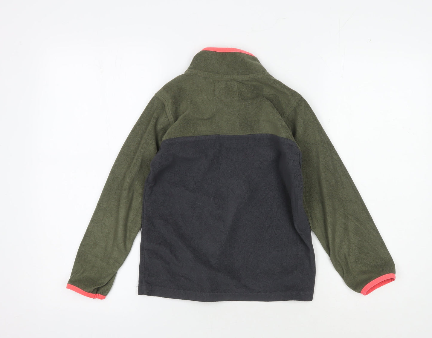 OshKosh B'gosh Girls Green Full Zip Fleece Sweatshirt 7 Years