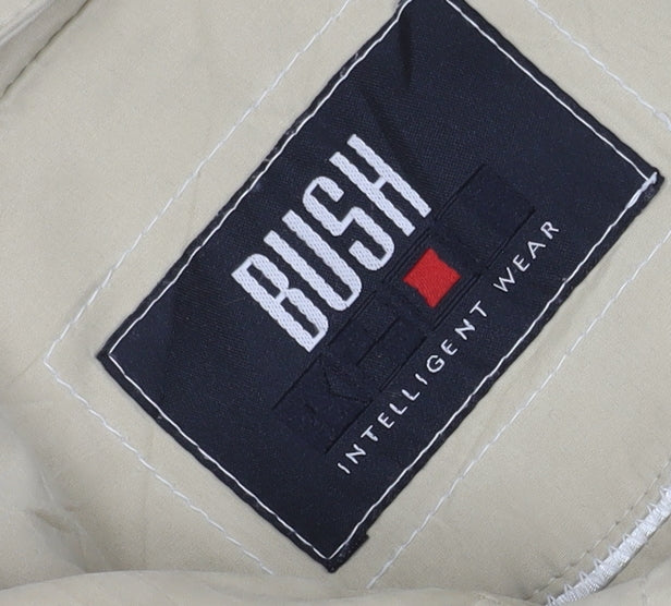 Mens UK Size 40 Bush Beige Overcoat