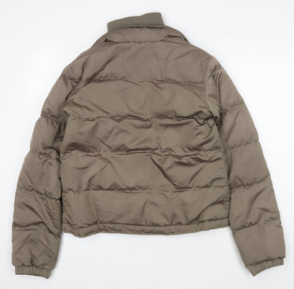 Mexx Women's Beige Size 12 Puffer Jacket