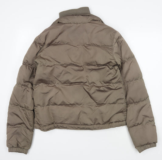 Mexx Women's Beige Size 12 Puffer Jacket