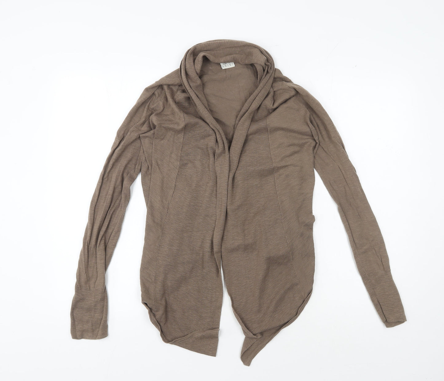 Womens UK Size M Esprit Brown Cardigan Jumper