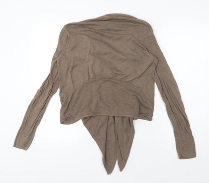 Womens UK Size M Esprit Brown Cardigan Jumper