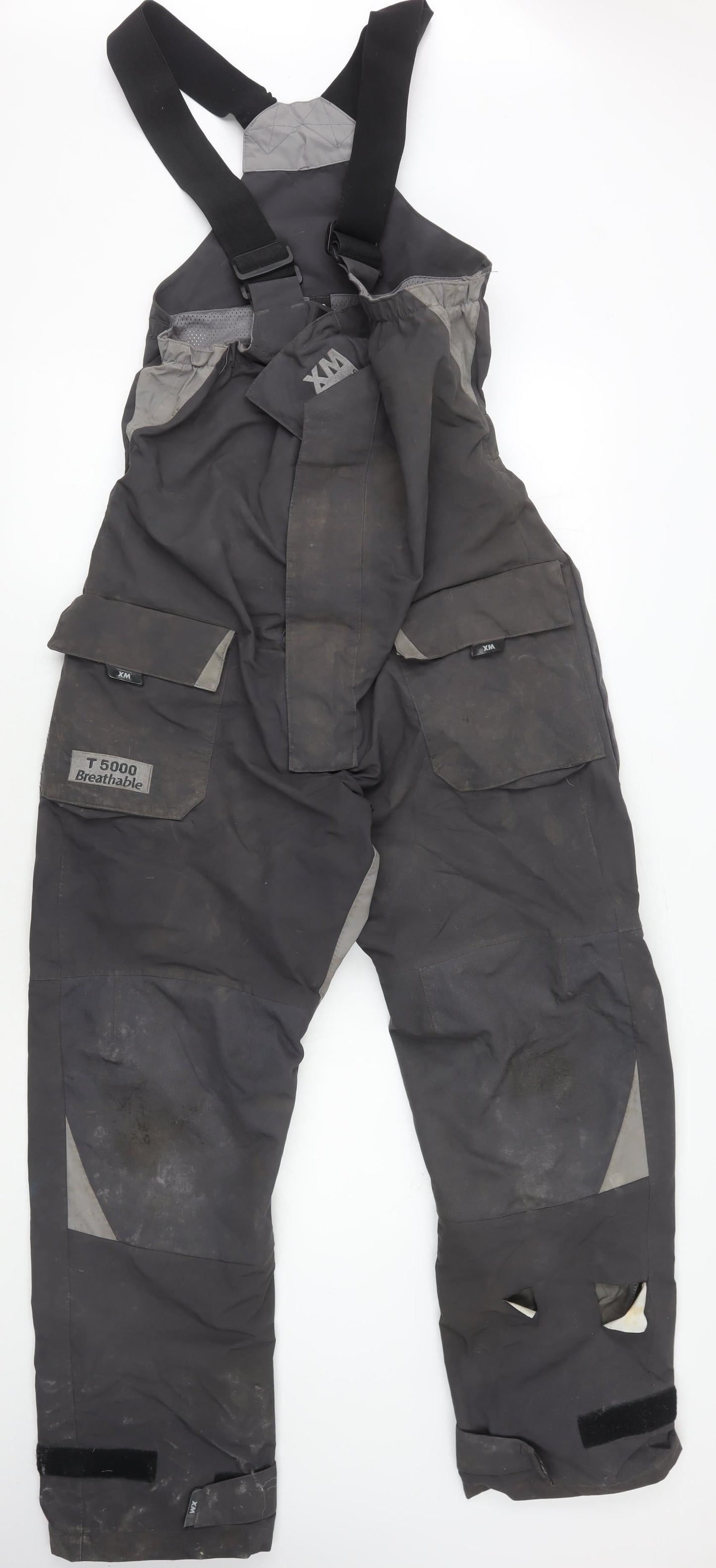 XM Men's Black Cargo Trousers XS Breathable Quick-Dry