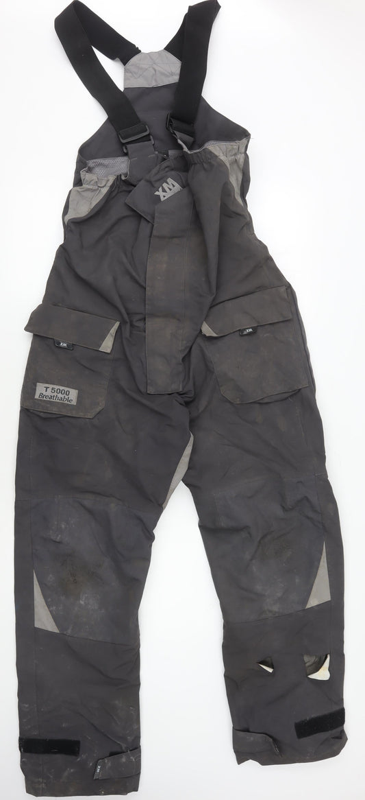 XM Men's Black Cargo Trousers XS Breathable Quick-Dry