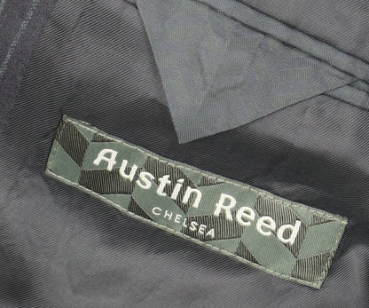 Austin Reed Men's Blue Stripe Suit Jacket Size 40R