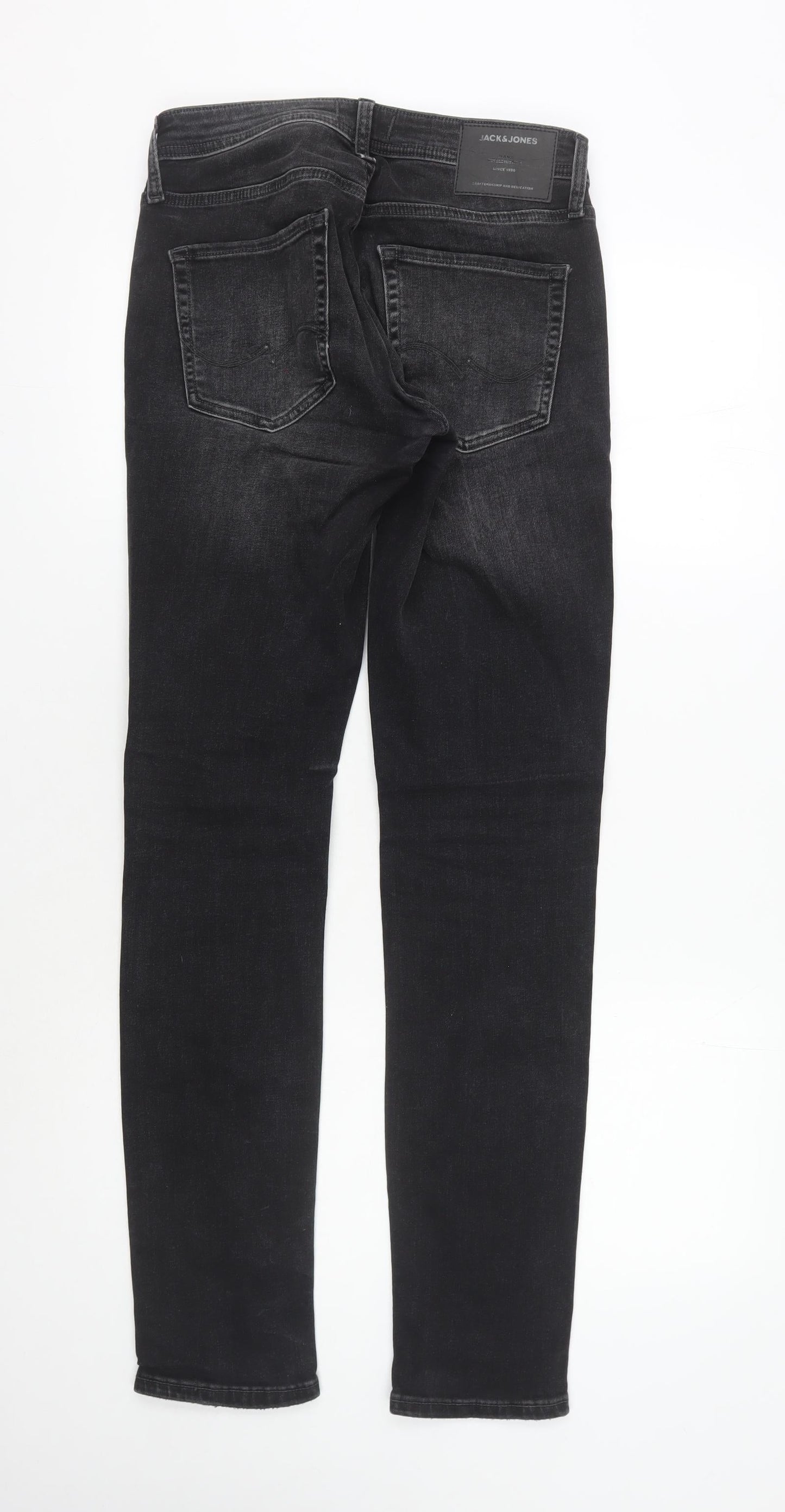 Jack & Jones Men’s Black Skinny Jeans Size 31