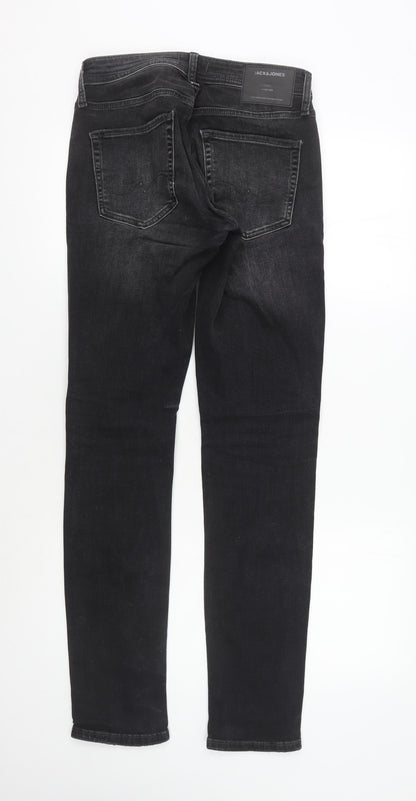 Jack & Jones Men’s Black Skinny Jeans Size 31