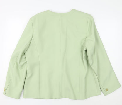 Eastex Green Suit Jacket, Women, Size 16, Business