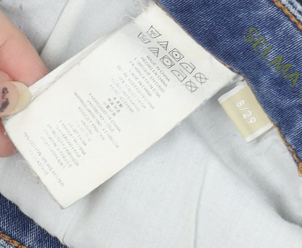 Michael Kors Women's Blue Skinny Jeans Size 29