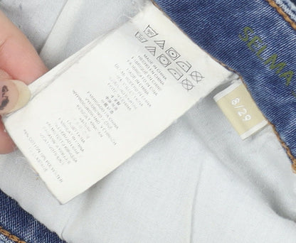 Michael Kors Women's Blue Skinny Jeans Size 29