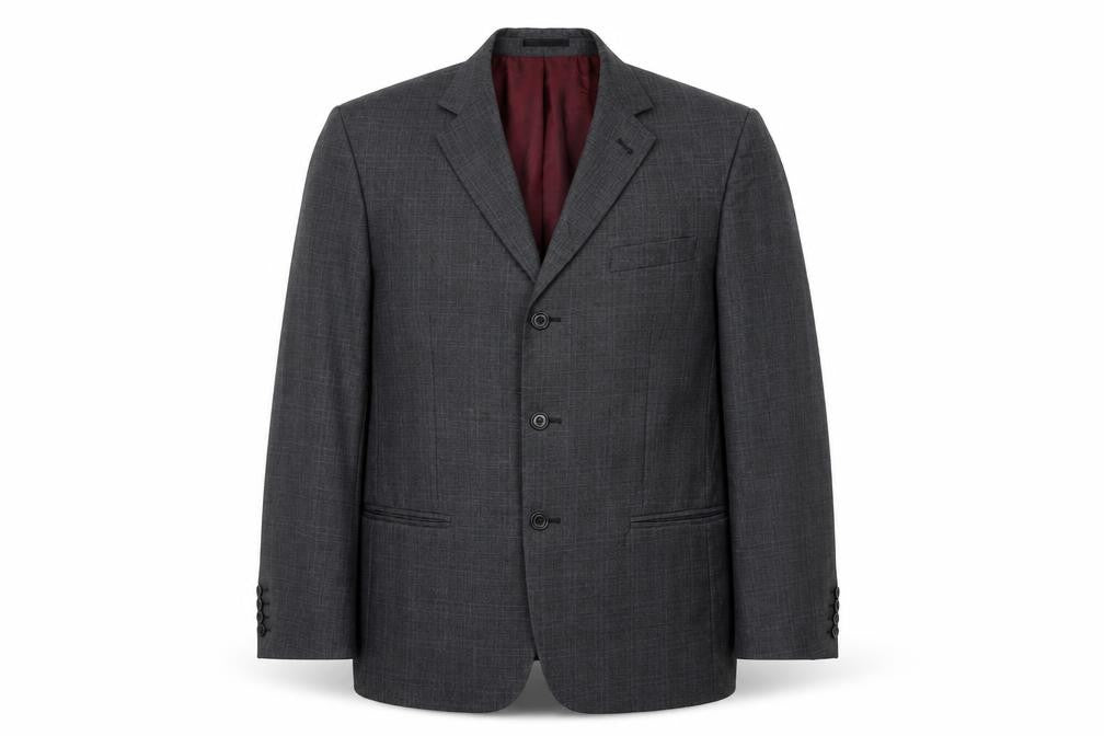 Mens UK Size 40 Dehavilland Regular Grey Suit Jacket