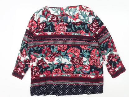 Womens UK Size 14 s.Oliver Multicoloured  Blouse