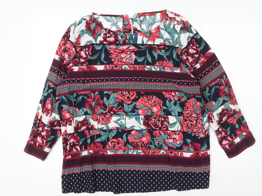 Womens UK Size 14 s.Oliver Multicoloured  Blouse