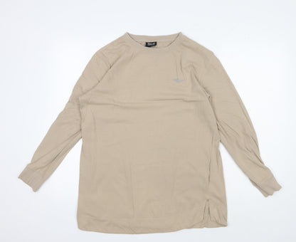 Everlast Beige Long Sleeve Pullover Top Unisex Size 14