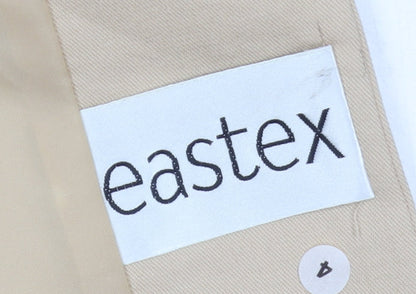 Eastex Beige Women's Blazer Size 14 Short Sleeve