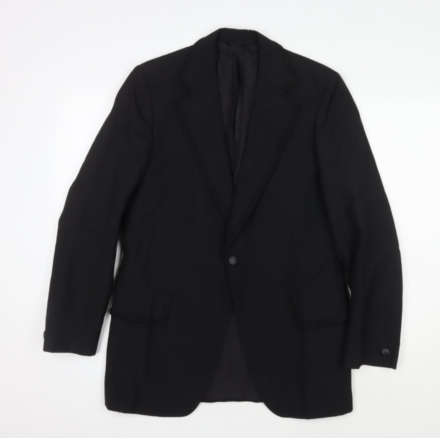 Austin Reed Men's Black Blazer 39 Regular Fit