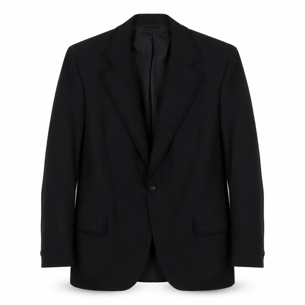Mens UK Size 39 Austin Reed Regular Black Suit Jacket