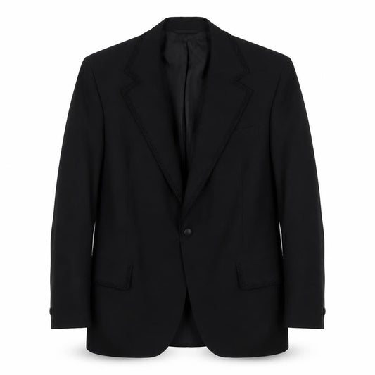 Mens UK Size 39 Austin Reed Regular Black Suit Jacket