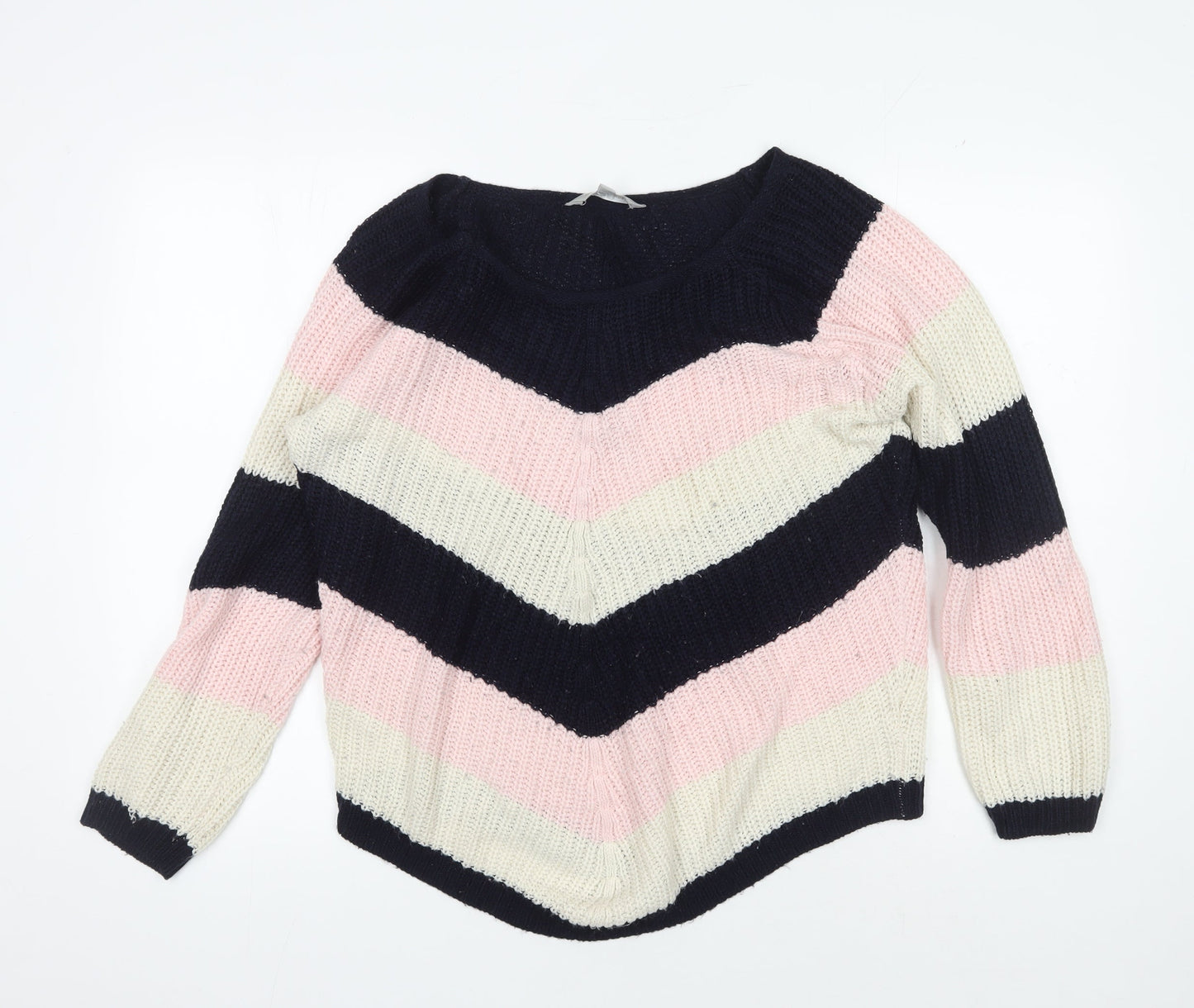Womens UK Size M Tokyo Laundry Multicoloured Pullover Jumper